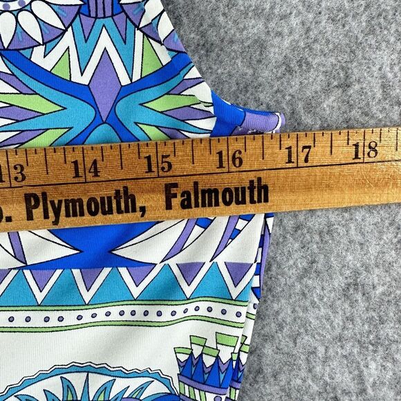 J Mclaughlin Wrap Dress Womens XS Multicolor Catalina Cloth Stretch Performance - Picture 6 of 12